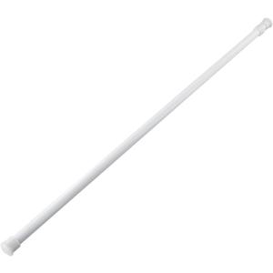 Telescopic Curtain Rod, Adjustable Length Tension Rod No Slip Tension Curtain Rod Adjustable Small Curtain Rod No Drilling Kitchen Curtain Rod(60-110cm)