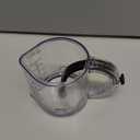 4-in-1 Adjustable Measuring Cup, Multi-Functional Kitchen Tool with Push-Button, with Adjustable Base & Scraper-Style Seal Base, Space-Saving Nesting Design for Cooking, Baking, Liquid & Dry Measure