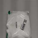 MIULEE French Door Sheer Curtains for Front Back Patio Glass Door Light Filtering Window Treatment with 2 Tiebacks 54 Wide and 63 Inches Length, White, Set of 2