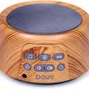Douni Sleep Sound Machine - White Noise Machine with 27 Soothing Sounds for Sleeping & Relaxation, Timer Settings,Sleep Therapy for Families, Home,Office,Travel.Wood Grain