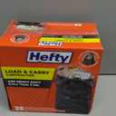 Hefty Load & Carry Heavy Duty Contractor Large Trash Bags, 42 Gallon, 26 Count
