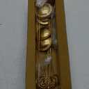 HOHIYA 12 Pcs Table Number Holders 12 Inch Place Card Holder Stands Brass Gold Tall for Photos Food Signs Memo Notes Weddings Restaurants Birthdays Party