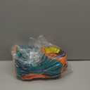 Pottwal Swim Vest for Kids - Swim Jacket for 1-2 Years (24-33LBS) - Buoyancy Aid Made of Neoprene & EPE - with Adjustable Crotch Strap (Small, Orange Green)