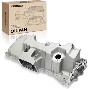 A-Premium Engine Oil Pan Sump with Drain Plug Compatible with BMW X5 2014-2018, X6 2015-2019, 3.0L, GAS