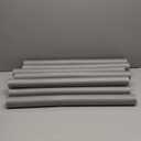 Leyndo 12 Pcs 2" x 25.4" Closed Cell Backer Rod Foam Tube Seal Total 25.4ft Waterproof, Corrosion Resistant Caulk Saver for Concrete Crack Filling, Expansion Joints, Bridges, Tunnels, Driveways(Gray)