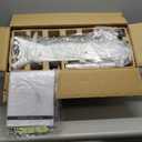 52 Inch Quiet DC Motor White Ceiling Fan with Light Remote Control, Indoor 3 Blade Modern Ceiling Fan for Bedroom Living Room