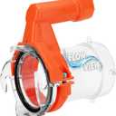 Camco Rhino RV Sewer Hose Extender PRO 5 Sewer Hose Extension Torque-Grip Handle with Built-in LED Flashlight The Easiest Way to Connect Your RV Sewer Hose (39570)