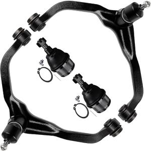 SCITOO 4pcs Front Suspension Kit For Jeep Liberty 2008-2012 For Dodge Nitro 2007-2011 (w/Parts Upper Control Arm and Ball Joint, Lower Ball Joint)