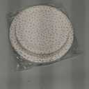 Zhehao 48 Pcs 7 Inch and 9 Inch Confetti Sprinkles Dessert Plates Set Sprinkles Paper Plates Decorations for Weddings Birthday Theme Party Supplies(Round)