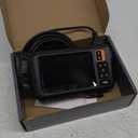 Endoscope Camera with Light, Borescope Camera with 4.3" IPS Screen, 1920P HD with 8 LED Lights, 16.4FT Semi-Rigid Cord Bore Scope, Gadgets for Men & Tools for Men