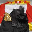 fun shack Womens Circus Ringmaster Costume, Lion Tamer Outfit for Women, Ringmaster Dress for Themed Parties (Size Small)
