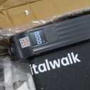 Walking Pad Treadmill with Auto Incline, Vitalwalk Wide Full Deck, 400lbs/350lbs Capacity, Portable Under Desk Treadmills for Home Office, 3.0HP Brushless, Vertical Space-Saving, Ambient Light, APP (Apollo 11 Ultra - 12% Auto)