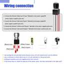 ALOVECO 12 Volt DC Dimmer Switch PWM for LED RV Lights Interior, 5-24 Volts LED Ceiling Dome Lights Dimmer and Switch for Camper, Recreational Vehicle, Halogen, Auto, Truck, Marine and Strip Lighting