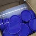 40 Pack 4oz Small Containers with Lids,Reusable Salad Dressing Container Airtight Leakproof Condiment Containers with Screw Lids,Take Away Stackable Plastic Dip Sauce Cups for Snack,Drink,Ketchup