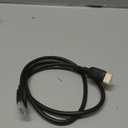 Amazon Basics HDMI 2.1 Cable, 8K@60Hz 4K@120Hz, 48 Gbps Ultra High Speed, 3 Feet, Compatible with PS5/Xbox/TV/Monitor, Black