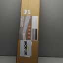 3ft Steel Easy Slip-On Baseboard Heater Cover with End Caps for Bathroom & Hydronic System for Replacing Old Cover, White