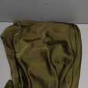 Halfisland Summer Satin High Neck Backless Sleeveless Midi Dresses for Women Elegant Mock Neck High Waist Cross Back Cocktail Dress Olive, Size Small