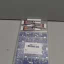 20100Pcs Blue Resin Rhinestones 2,3,4,5,6mm Flatback for Bedazzling Crafting Crafts Clothing Clothes Fabric Shoes Nail Art, Royal Dark Navy Blue Flat Back Gems Diamonds Jewels Crystals Gemstones