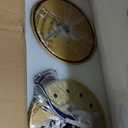 72'' Ceiling Fan with Lights and Remote, Low Profile Modern Ceiling Fan Gold, 6 Speed, Reversible, 3000k-6000k LED, Quiet DC Motor for Indoor Outdoor Bedroom Living Room