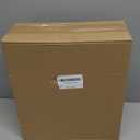 Glass Microwave Splatter Cover for Food with Microwave Place Mat - Sturdy Plate Guard Lid with Vent Holes and Easy-Grip Silicone Handle - BPA Free, Dishwasher Safe (Black)