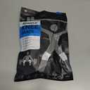 POWERLIX Adjustable Compression Knee Brace for Men & Women, featuring Stabilizers & Patella Support, Optimal Recovery for Knee Pain, Medical Knee Sleeve for Arthritis, Weightlifting, Dance, Running (Large, Black with Strap)