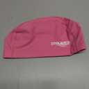 COOLMATE Fabric Swim Cap for Adult Women Men, Silicone Water-Resistant Layer, Cloth Swim Cap Gifts for Swimmers, Lightweight and Comfortable, Perfect for Pool, Beach, Lap Swimming (Dark Pink, M) (Pink, M)