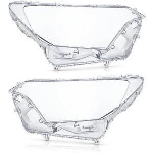 Headlight Lens Covers Replacement for Toyota RAV4 2016-2018