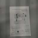 Dechow Sewing Machine for Beginners, Electric Mini Portable, 14 Built-in Stitches with Reverse Sewing, 2 Speeds Double Thread with Foot Pedal, Storage Bag, Cotton Fabric and Threads- Extension Table