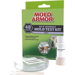 Mold Armor Do It Yourself Mold Test Kit, Test Surface Mold, Air Quality, and HVAC, Safe and Easy to Use, DIY at Home Mold Kit, Effective Both Indoors and Outdoors (1 Count (Pack of 1))