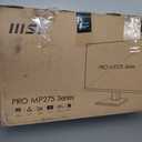 msi PRO MP275Q 27 Inch WQHD Office Monitor - 2560 x 1440 IPS Panel, 100 Hz, Eye-Friendly Screen, Built-in Speakers, Tilt-Adjustable - HDMI 2.0b, DP (1.2a)