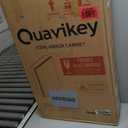 Quavikey Medicine Cabinet with Mirror, Aluminum Surface Mount or Recessed Bathroom Medicine Mirror Cabinet 16x26 Inch, Silver