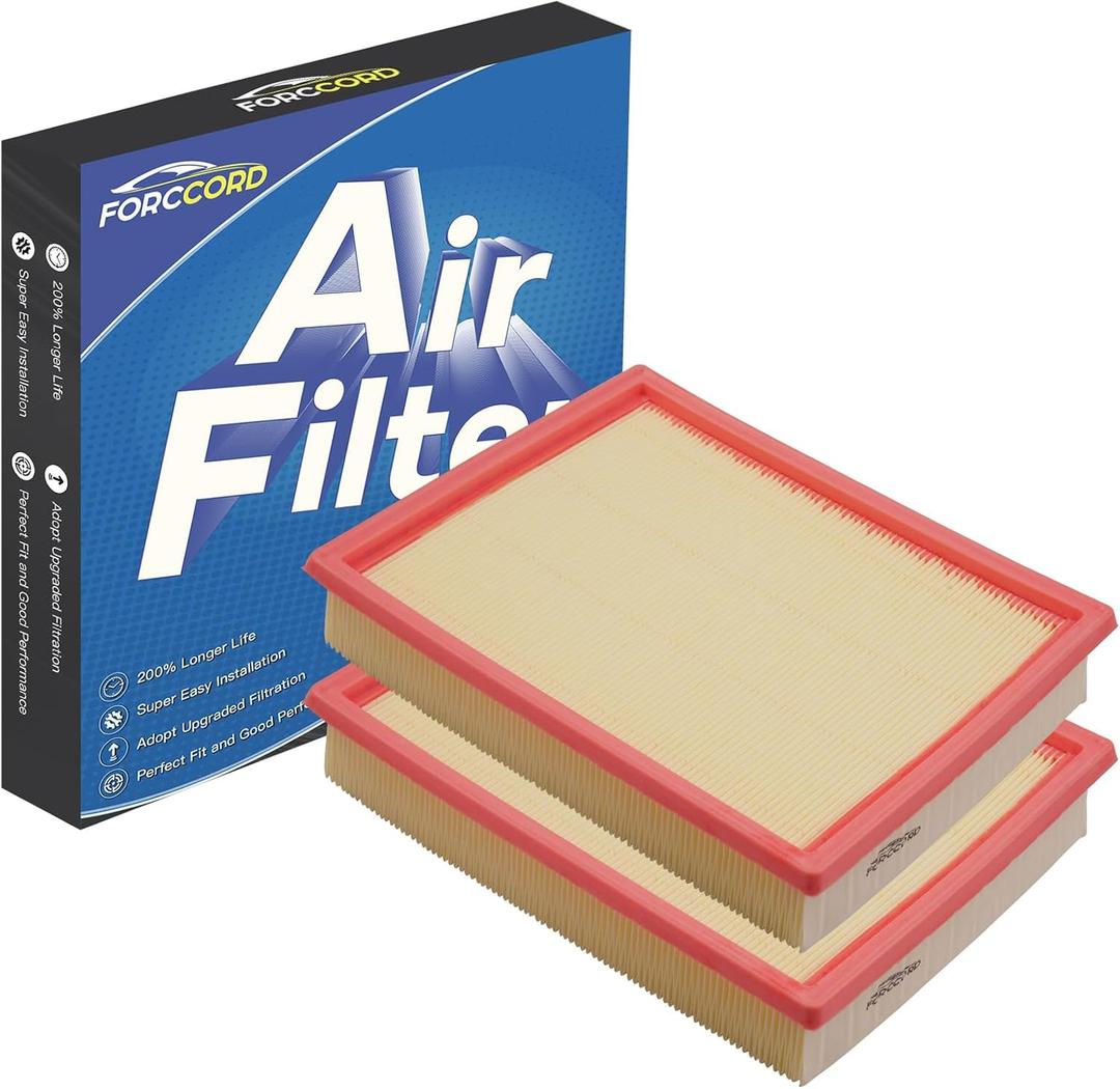 2-Pack Engine Air Filter Fits for Nissan Pathfinder 2021-2025 2026 & Infiniti QX60 2022-2025 2026 3.5L Air Filter Replacement 16546-6TA0A Car Accessories