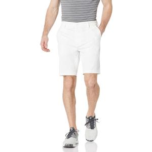 Amazon Essentials Men's Classic-Fit Stretch Golf Shorts with Moisture-Wicking, Active Waistband (White, 40)
