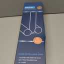 MAXTID Under Door Draft Stopper White 32Inch, Weather Stripping Door Seal, Door Sweep for Exterior & Interior Doors Door Bottom Seal Dust and Noise Insulation Large Door Draft Guard of Doors Blocker