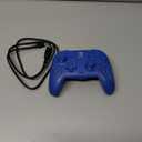 PDP Gaming Afterglow Wave Wireless Nintendo Switch Pro Controller - Officially Licensed, Nintendo Switch 2, Switch Lite/OLED, RGB LED Customization, App Controls, Rechargeable Battery Power - Blue