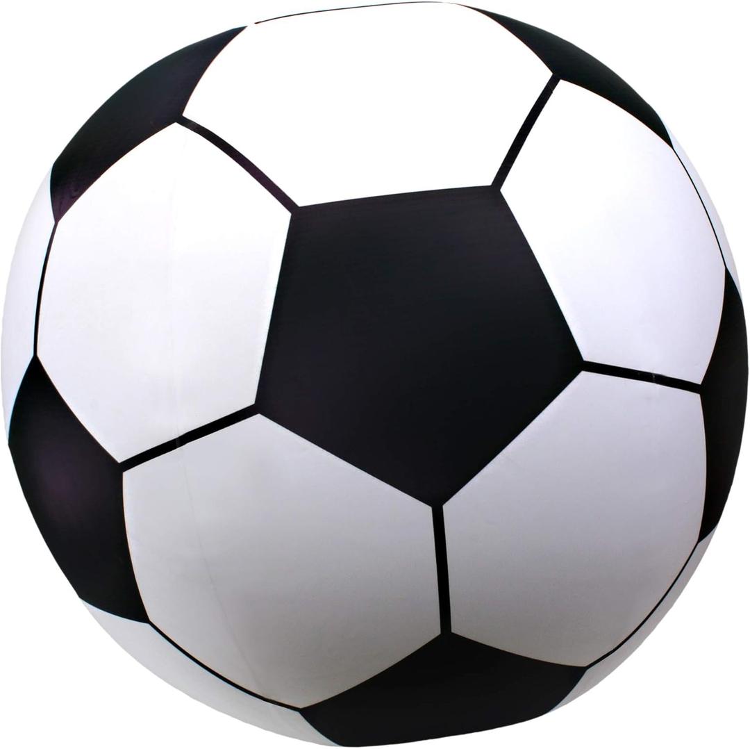 Inflatable Beach Ball Soccer Pack Of 4
