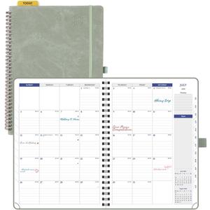 POPRUN 2026-2027 Monthly Planner, 8.25" x 11.75",16 Month Apr 2026-Jul 2027