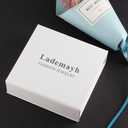 LADEMAYH 3 Pairs DIY Tunnels Plugs Gauges for Ears Piercing Jewelry, Women Mens Stainless Steel Ear Dangle Gauges Accessories (5/8"(16mm), #6009 Silver)