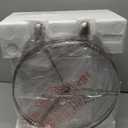 PoKat 23" Table Lamp, Farmhouse Bedside Lamps for Bedroom Set of 2, Ceramic End Table Lamps for Living Room, Traditional Nightstand Desk Lamps, Frosted White Lamps, Medium