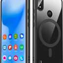 Compatible with Gabb Phone 4, Clear Magnetic Case with Military-Grade Drop Protection, Shockproof Slim Design, Non-Yellowing & Anti-Scratch,Black