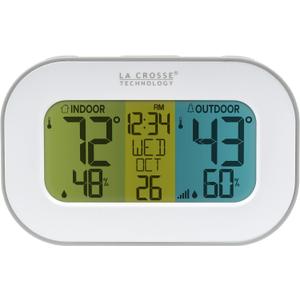 La Crosse Technology 308-148 Wireless Temperature Station with Tri-Color LCD