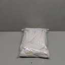 Arch Backdrop Cover Set of 3 Double Color 4ft/ 5ft/ 6ft Wedding Arch Cover Spandex Fitted Arch Covers, Round Top Arch Backdrop Cover for Baby Party Birthday Banquet Shower (White+Cream)