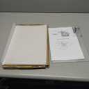 FixtureDisplays 8.5 x 11" Acrylic Picture Frame Acrylic Sign Holder with Standoff Hardware 19010NEW-FBA