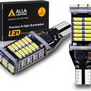 Alla Lighting 912 921 LED Bulbs for Back-up Reverse Lights, 6000K Xenon White CAN-BUS 4014 30-SMD T10 T15 906 W16W 921K 922, 360 Light Backup, Cargo Lights Replacement, Extremely Super Bright