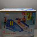 Intex Kool Splash Inflatable Water Slide Swimming Pool Play Center with Built in Sprayers for Kids and Adults, Ages 6 and Up, Blue