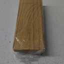 Small Wood Tray Pedestal Stand Farmhouse Bathroom Decor Decorative Wooden Riser Kitchen Soap Dish Holder for Vanity, Counter, Sink, Brown (8.7" x 3.6" x 1.6")