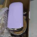 Stand Mixer, Kitchen in the box 3.2Qt Small Electric Food Mixer, 6 Speeds Portable Lightweight Kitchen Mixer for Daily Use with Egg Whisk, Dough Hook, Flat Beater (Purple)