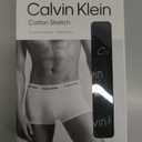 Calvin Klein Men's Cotton Stretch 3-Pack Low Rise Trunks (Black, M)