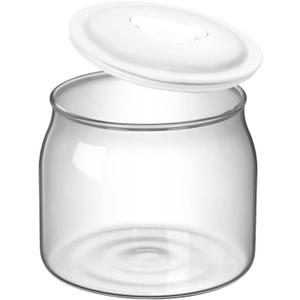 Bear Yogurt Maker Glass Jar with Lid 1QT for Yogurt Maker Machine/ C10T1 Yogurt Maker Replacement (33.8 Ounces)