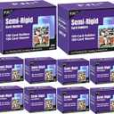 1000ct Semi Rigid Card Holders & 1000ct Card Sleeves for PSA, SGC, BGS, CSG Graded Card Submissions, Semi Rigid Baseball Cards Sleeves Protectors, PSA Graded Trading Cards Sleeve